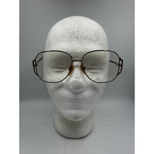Vtg Kenmark Brenda Eyeglasses FRAMES 57-14 135 Designer 70s 80s
